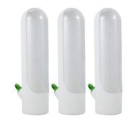 KTCINA Lot de 3 récipients de conservation pour herbes de réfrigérateur - 24,5 x 8,5 x 6,5 cm - En ABS - Pour herbes aromatiques et légumes - Pour persil, asperges