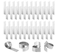 KTCINA Lot de 50 poids pour plantes d'aquarium - Ancre flexible pour plantes aquatiques - Découpables - Ancrage en surpoids - Pour plantes d'aquarium ou bassins