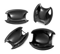 KTGVTPBHBW Auto poignée extérieure Pour IX35 2009-2017 Poignée De Porte Intelligente À Trou Unique Bol Décoratif Anti-rayure Accessoires Modification Protection Voiture(Small Door Bowl Bright Black)