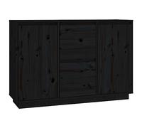KTHLBRH Armoire universelle pour salon, salle à manger, buffet, 111 x 34 x 75 cm, en pin massif, pour cuisine, salon, salon