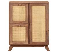 KTHLBRH Armoire universelle pour salon, salle à manger, buffet, 60 x 35 x 75 cm, en bois massif de manguier, pour salon, cuisine, salle à manger