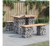 KTHLBRH Banc de jardin en bois de pin massif - 100 x 70 x 72 cm - Banc de terrasse - Banc de parc - Banc de pelouse - Pour jardins, balcons, terrasses, parcs
