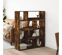 KTHLBRH Bibliothèque classique avec 8 compartiments spacieux en bois durable, décorative et pratique pour le salon, le bureau ou comme séparateur de pièce, idéale pour les livres