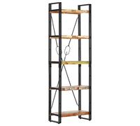 KTHLBRH Bibliothèque ouverte, autoportante, pour le rangement et la présentation, convient pour le salon, la chambre à coucher, la maison, le bureau, bibliothèque 5 étagères, 60 x 30 x 180 cm en bois