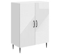 KTHLBRH Buffet blanc brillant 66 x 34,5 x 89,5 cm en bois