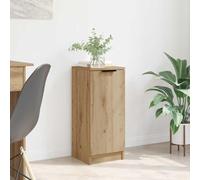 KTHLBRH Buffet de Rangement Moderne en Bois d'Ingénierie avec Finition Vintage et Texture Rugueuse, Étagères Spacieuses et Portes à Charnières, Idéal pour Salon