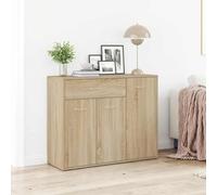 KTHLBRH Buffet en chêne Sonoma - Armoire pour chambre à coucher, bureau - 88 x 30 x 70 cm - Matériau dérivé du bois