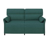 KTHLBRH Canapé moderne avec pieds noirs et structure en métal | Revêtement en polyester, mousse confortable, utilisation intérieure, 110 kg