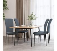 KTHLBRH Chaise de salle à manger en velours doux avec structure en bois massif et dossier rembourré, design élégant pour salle à manger ou cuisine, chaise confortable et stable avec