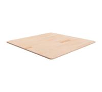 KTHLBRH Dessus de Table en Chêne Massif Naturel - Plateau Bois Rustique Non Traité pour Table Basse, Bar, Console ou Étagère - Facile à Nettoyer, Durable et Polyvalent