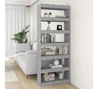 KTHLBRH Élégante bibliothèque en bois au design classique, robuste et stable comme séparateur de pièce pour le couloir et le salon, idéale pour ranger livres, magazines, DVD