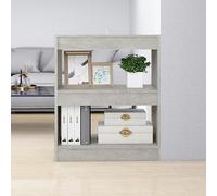 KTHLBRH Étagère bibliothèque en bois robuste au design classique, étagère polyvalente pour livres, magazines, DVD et décoration, idéale comme séparateur d'espaces pour