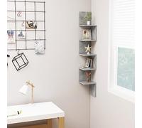 KTHLBRH Étagère d'angle Murale Élégante pour Salon, Chambre ou Cuisine - Support Décoratif Robuste pour Livres, Prix et Objets de Collection - Optimisation d'Espace avec Design