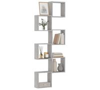 KTHLBRH Étagère flottante cube en bois murale - Étagère de rangement multifonction pour salon, bureau ou studio - Installation et nettoyage faciles et économes de l'espace