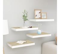 KTHLBRH Étagère Murale Moderne avec Montage Invisible pour Livres, Décoration et Objets de Collection - Support MDF Nid d'abeille et Cadre Métallique Stable pour Intérieur