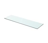 KTHLBRH Étagère murale murale décorative universelle étagère décorative en verre transparent 70 cm x 20 cm convient pour salon, chambre à coucher, bureau