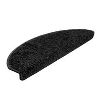 KTHLBRH Lot de tapis d'escalier 100 % polypropylène tufté, antidérapants et insonorisants, avec ruban adhésif des deux côtés, lavables et pliables pour protection des escaliers intérieurs