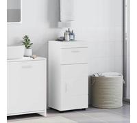 KTHLBRH Meuble de Salle de Bain en Bois d'Ingénierie avec Étagères de Rangement, Design Moderne et Résistant à l'Humidité, Facile à Nettoyer, Idéal pour Organiser