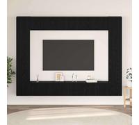 KTHLBRH Meuble TV Mural Rustique en Bois d'Ingénierie avec Portes Battantes et Étagères de Rangement pour Salon, Design Élégant et Installation Murale Optimisant