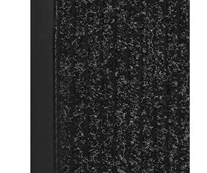 KTHLBRH Paillasson rayé anthracite 40 x 60 cm