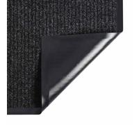 KTHLBRH Paillasson rayé anthracite 60 x 80 cm