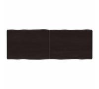 KTHLBRH Plan de Travail en Chêne Massif avec Bord Brut - Plateau de Table Replaçable Pliable pour Rénovation, Surface Peinte Prête à l'emploi, Design Unique