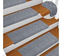 KTHLBRH Tapis d'escalier antidérapants en polypropylène, tapis de protection d'escalier avec réduction du bruit, tapis d'escalier résistant pour des escaliers sûrs, lavables en machine et durables