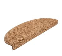 KTHLBRH Tapis d'escalier de qualité supérieure en 100 % touffeté PP, tapis d'escalier antidérapant avec propriétés d'isolation phonique pour une protection sûre des escaliers, bandes adhésives double
