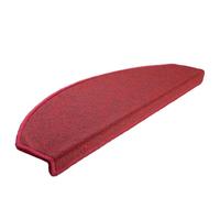 KTHLBRH Tapis d'escalier touffeté 100 % polypropylène de qualité supérieure, antidérapants et insonorisants, lavables et pliables avec ruban adhésif double face pour une protection optimale et