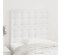 KTHLBRH Tête de Lit Classique en Similicuir Durable avec Support Lumbar Réglable, Design Élégant pour Chambre Adulte, Hauteur Personnalisable et Structure Stable en Bois