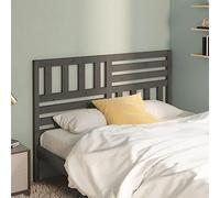 KTHLBRH Tête de lit en pin Massif Design élégant pour Cadre de lit spécifique, Finition résistante à l'huile ou Cire, Aspect Rustique avec Grain Droit et nœuds, Compatible Chambre