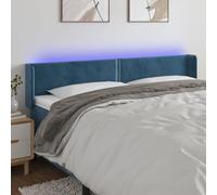 KTHLBRH Tête de Lit LED Classique en Velours Doux avec Éclairage RGB Réglable, Support Dorsal Confortable et Bande LED Découpable pour Chambre Adulte (Note: J'Ai vérifié