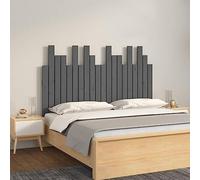 KTHLBRH Tête de Lit Murale en Bois Massif de Pin avec Design Classique et Lattes de Longueur Variable pour Élégance et Soutien Dorsal Confortable