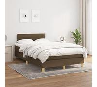 KTHLBRH Tour de lit en bois vieilli 120 x 190 cm, multicouche et pin | Tête de lit et pied de lit fonctionnels, lattes en contreplaqué, soutien dorsal, sans matelas