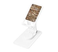 KTHSNSKL Rustic Rocks Support de téléphone mural en brique pour bureau - Angle réglable en hauteur - Portable - Pliable - Support de téléphone portable pour tous les smartphones