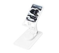 KTHSNSKL Seals on Ice Support de téléphone pour bureau Angle réglable en hauteur Support de téléphone portable pliable Support de bureau pliable pour tous les smartphones
