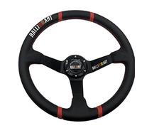 KTHVZ Volants Sport Universal 14inch RallyArt Directeur Directeur Deep Disque De Deepting Flying Rallye Volant Racing Racing PVC Cuir Volant Universel