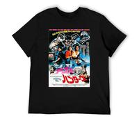 KTIQgdgAX Big Trouble in Little China Japanese Movie Poster Fan Black T Shirt Black