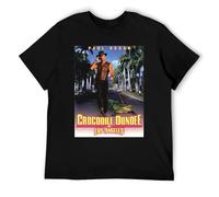 KTIQgdgAX Crocodile Dundee Part 3 v1 T-Shirt White Poster All Colour34 L