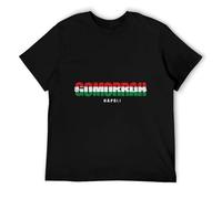 KTIQgdgAX Gomorrah-Italian-Logo-Men-s-Black-T-Shirt Black