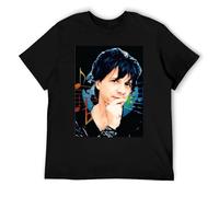 KTIQgdgAX Nicolas-Sirkis-Indochine-Men-s-Basic-Short-Sleeve-T-Shirt-R145-Vintage-Tees-USA-Size Black