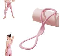 KTLCNDF Ensemble de Bandes de résistance en Forme de 8 (2 pièces Rose et Gris) - Corde élastique avec poignées antidérapantes for la Musculation et Les entraînements complets du Corps.(1PCS Pink)