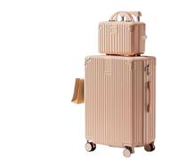 KTLCNDF Valise de Voyage Unisexe Style rétro, Valise à roulettes Robuste en ABS et PC avec Verrouillage par Mot de Passe(Mother-childbox[cornusofficinalispowder],28inch)