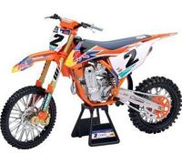 NewRay Modèle réduit Moto KTM 450 SX-Factory Racing Team 2019 C. Webb N°2 1:6 Orange