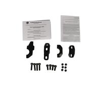 SW-Motech H=30 mm. Recul de 22 mm. Noir. - H=30 mm. Recul de 22 mm. Noir., noir