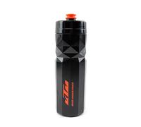 KTM Bouteille de vélo « Bottle Team 700 », 700 ml en noir, étanche, sans BPA