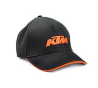 KTM Casquette Capuchon Noir - Orange avec logo taille unique (K/6583303)