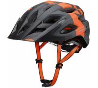 KTM Factory Character 2023 Casque de vélo avec système de fermeture Fidlock, avec visière, noir mat/orange mat 54-58 cm