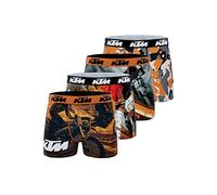KTM Homme Boxer Ktm12/1/Bmx4 Caleçon, Gris/Orange/Noir, XL EU