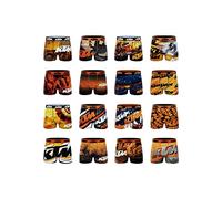 KTM Pack Surprise Boxer Homme, Lot de 6 Caleçon Homme, Modèle Aléatoirement Choisi, Noir, Orange, Gris, Multicolore, Taille S 11582_56944